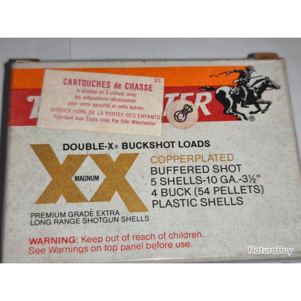 Cartouches winchester calibre 10/89