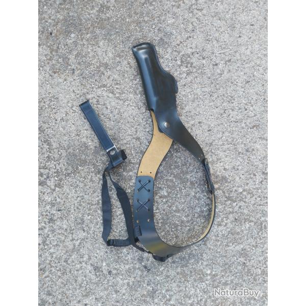 Holster d'�paule droitier en cuir - neuf