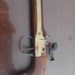Pistolet a percussion de marine