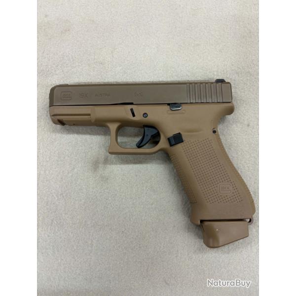 Glock Mod�le 19X Gen 4 FDE Calibre 9x19 d'occasion