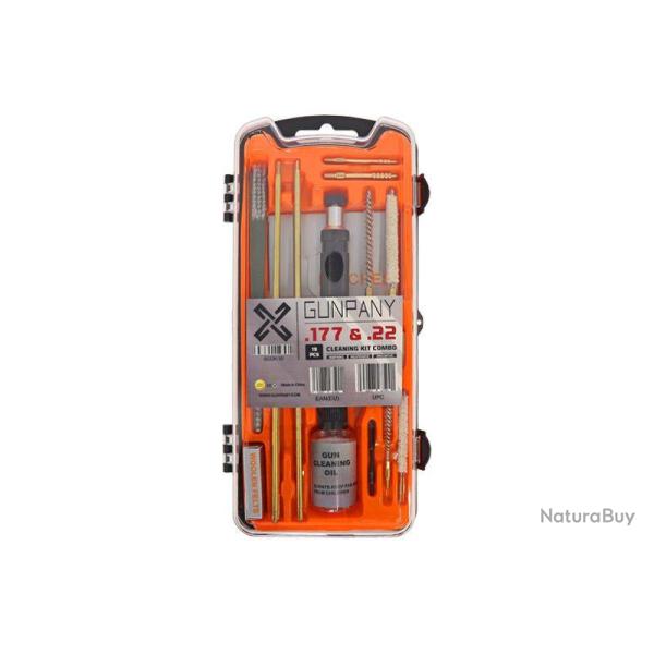 Kit de nettoyage pour carabine 4.5 mm et 5.5 mm