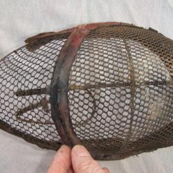 ESCRIME ,MASQUE D'ESCRIME ANCIEN, DECORATION UNIQUEMENT