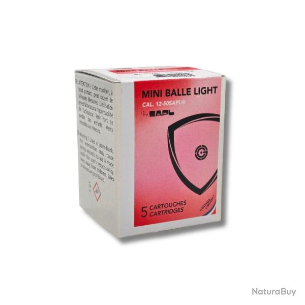 BOITE DE LIGHT GOMME COGNE CAL. 12/50 X5 - SAPL