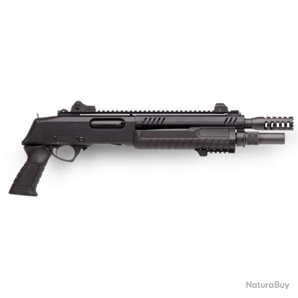 FUSIL A POMPE STF 12 SHORT BLACK CAL.12/76 14'' - FABARM