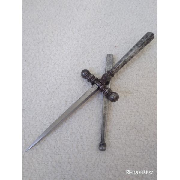 Stylet / pique couille 19e tout fer