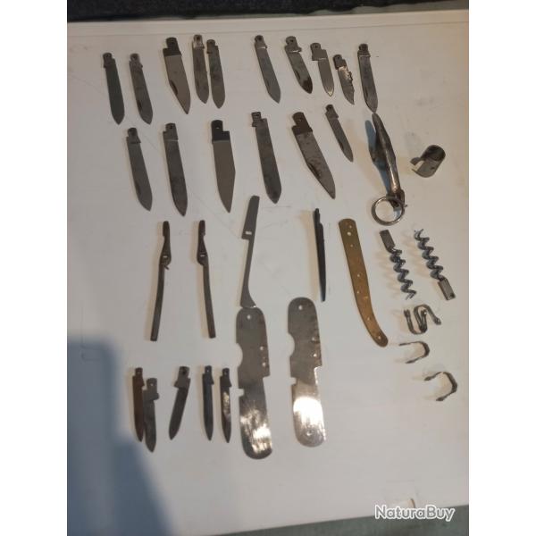 couteaux pliants pi�ces d�tach�es 7