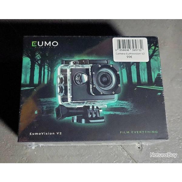 CAM�RA EUMOVISION (Marque fran�aise) V2 ULTRA HD NEUVE -�TANCHE 30M- VALEUR 99� - 1� SANS R�SERVE !