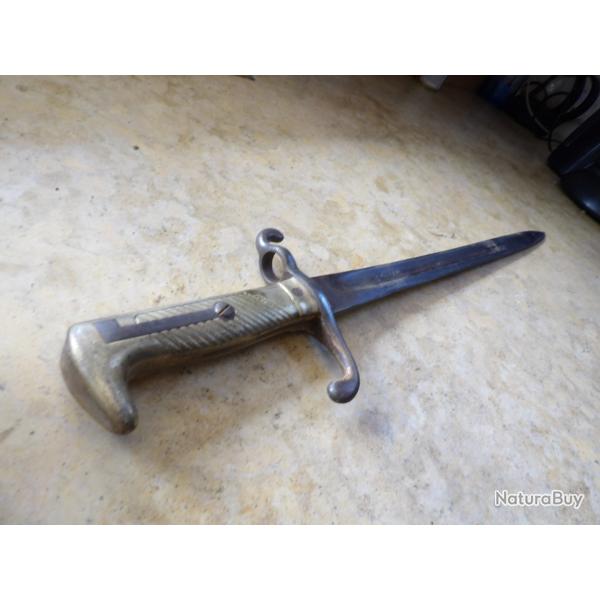 baionnette mauser 1871  1876 Allemande  Prusse Allemagne poin�ons
