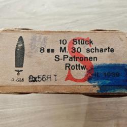 Bo&icirc;te de 8x56 R