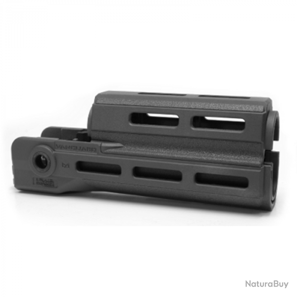 Garde-main FAB Defense Vanguard VZ compatible M-LOK avec bouclier thermique pour VZ 58 Noir