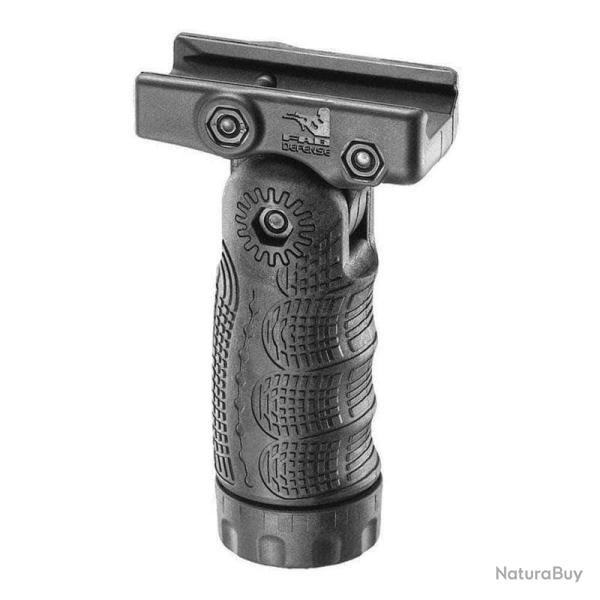 Poign�e avant pliante FAB Defense T-FL � 7 positions pour rail Picatinny Noir