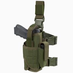 Holster de cuisse Tornado PA + Lampe Olive Drab Droitier