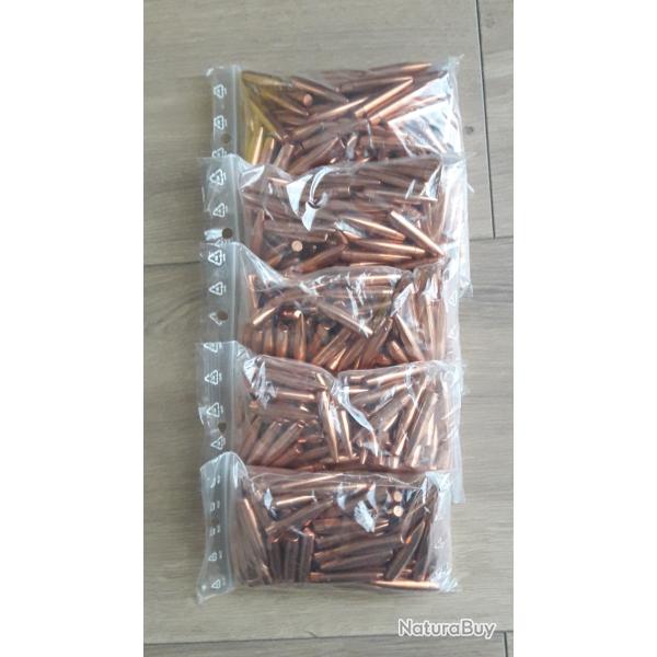 Ogives Lapua - 500 Projectiles Cal 6,5 - 139 grs Scenar - GB458 - 4PL6018