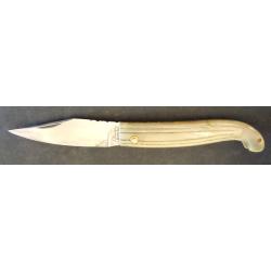 COUTEAU REGIONAL ITALIEN ANCIEN 1960 "MAREMMANO" BARTOLINI SCARPERIA " SORTI DE VITRINE ETUI OFFERT