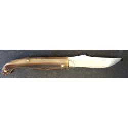 COUTEAU REGIONAL ITALIEN1960 " SENESE " F. CONSIGLI SCARPERIA " SORTI DE VITRINE + ETUI OFFERT