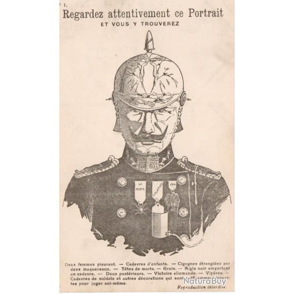 Carte Postale de Propagande de la Premi�re Guerre Mondiale -N�8704