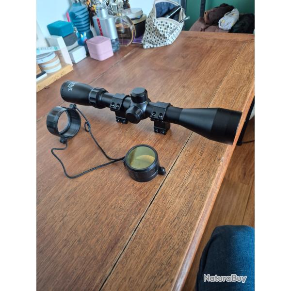 Lunette de tir Veoptik 3-9�40 avec colliers de montage 11 mm
