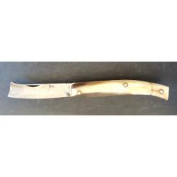COUTEAU REGIONAL ITALIEN1960 " RASELINO  F. CONSIGLI SCARPERIA " SORTI DE VITRINE + ETUI OFFERT