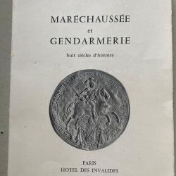 Catalogue de l'exposition Mar&eacute;chauss&eacute;e et Gendarmerie