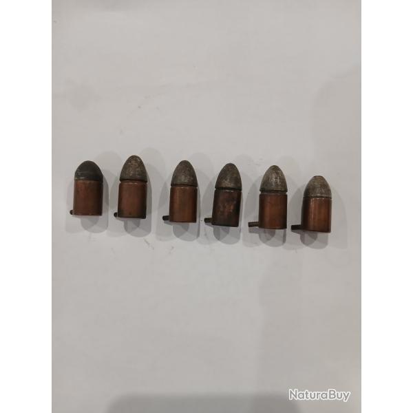 Munitions 12mm a broches