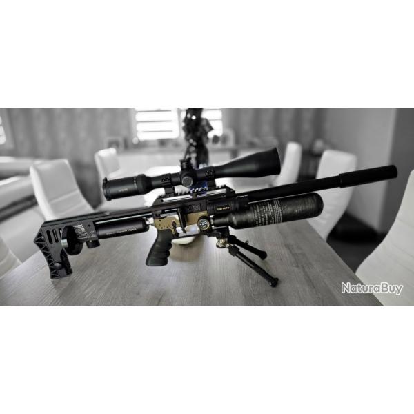 Carabine PCP FX IMPACT M3 Power Block Standard Bronze - Calibre: 5.50mm (.22) + lunette + copresse