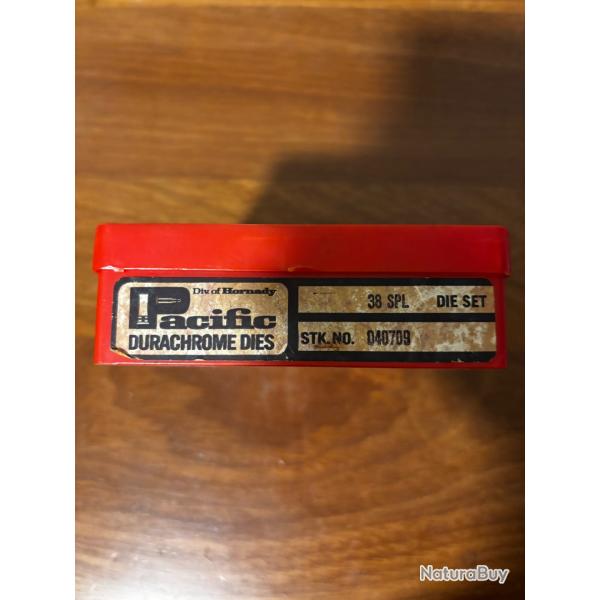 Jeux outil 38 special Pacific ( Hornady )