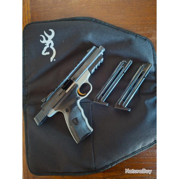 Pistolet browning buck mark black 22LR