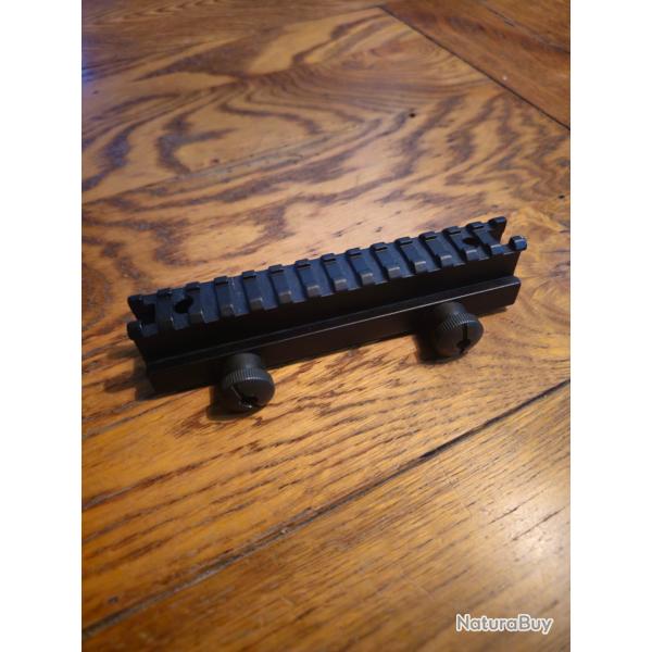 R�hausseur de rail picatinny de longueur 145 mm