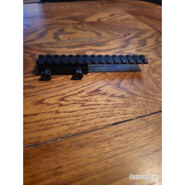 Rail picatinny r�hauss� Longueur 65mm et longueur total 145 mm neuf