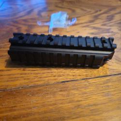 Triple rail picatinny longueur 133 mm