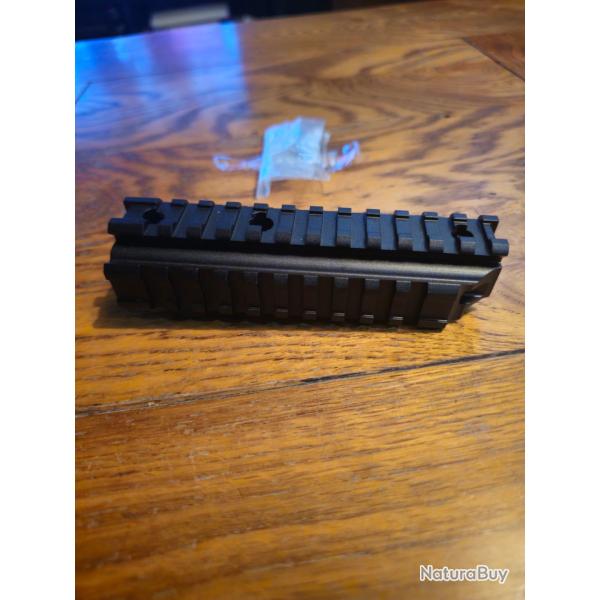 Triple rail picatinny longueur 133 mm