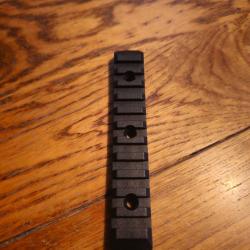 Rail picatinny plastique longueur 115 mm neuf