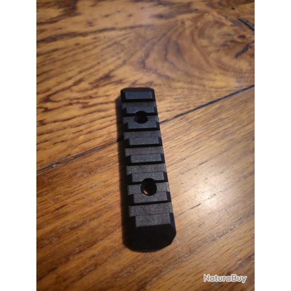 Rail picatinny plastique longueur 95 mm neuf