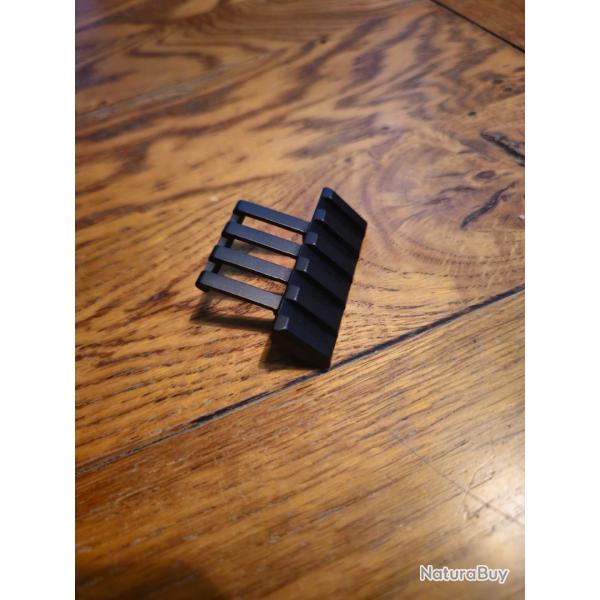 Rail picatinny d�port� de 55 mm alu