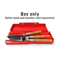 Bo&icirc;te Lee Bullet Mold Hinged Case pour moules 6 ou 18 cavit&eacute;s - 92156