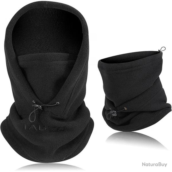 Cagoule polaire coupe-vent thermique - masque de ski multi-usage - cache-cou chasse p�che randonn�e