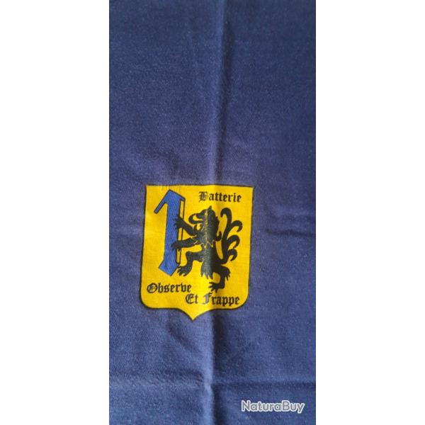 T-shirt militaire 1 ere Batterie XL
