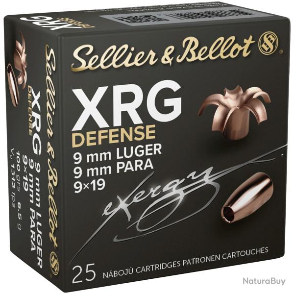9 mm Luger XRG-Defense 6,5g/100grs. (Calibre: .9 mm Luger)
