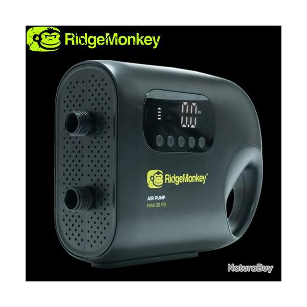 Gonfleur 3 en 1 RidgeMonkey Vault Multi Fonction Electric Air Pump