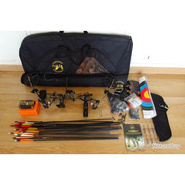 Kit Arc � poulies de chasse [Topoint/M1] - Kit complet avec fl�ches et accessoires