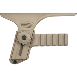 Appui-joue FAB Defense GSPCP avec rails Picatinny pour crosse GL-SHOCK Coyote