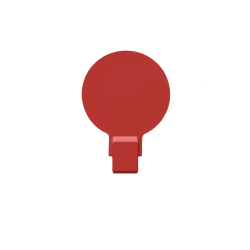 Cible de remplacement FAB Defense Veleta 200 mm pour syst&egrave;mes RTS Rouge