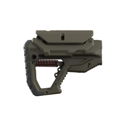 Crosse &agrave; absorption de recul r&eacute;glable FAB Defense GL-CORE IMPACT CP avec appui-joue pour AR15/M4 Ver