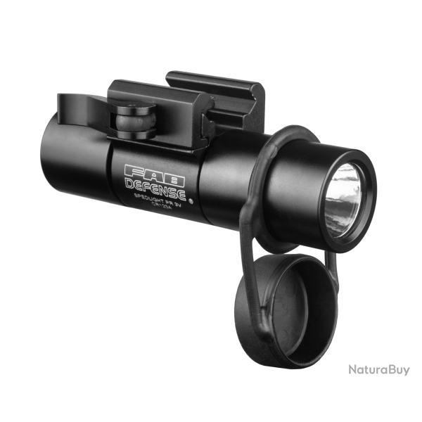 Lampe tactique pour arme FAB Defense PR-3 G2 1 pouce � fixation Picatinny rapide int�gr�e Noir