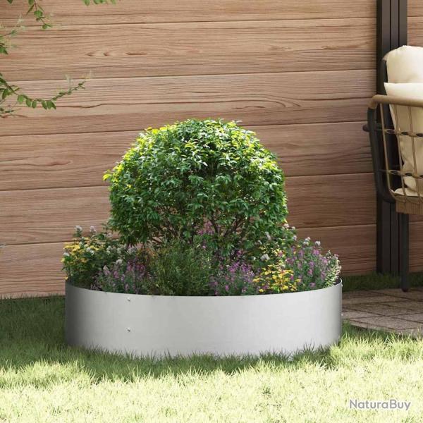 Anneau de jardini�re 5 pcs Argent� 80 x 80 x 20 cm