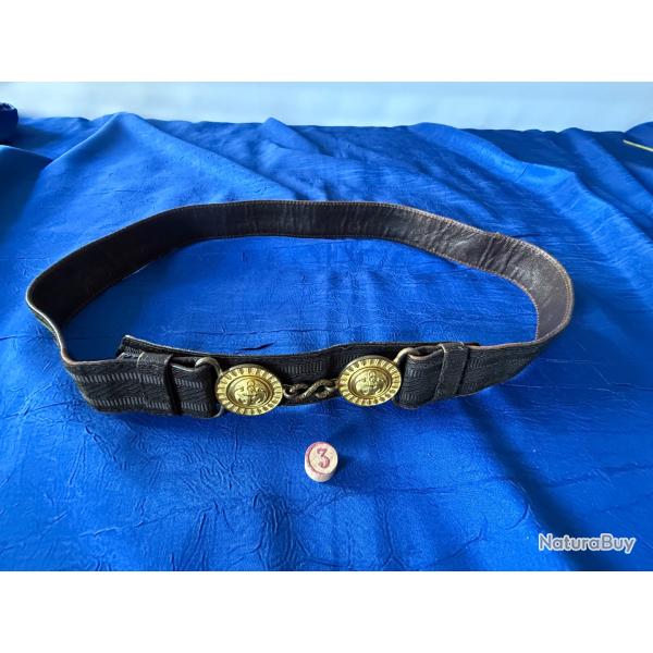 CEITURON OFFICIER DE  D'INFANTERIE  DE MARINE  19 �ME N� 3