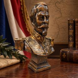 Buste artisanal de Napol&eacute;on III