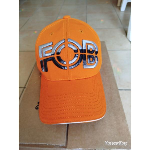 Casquette orange