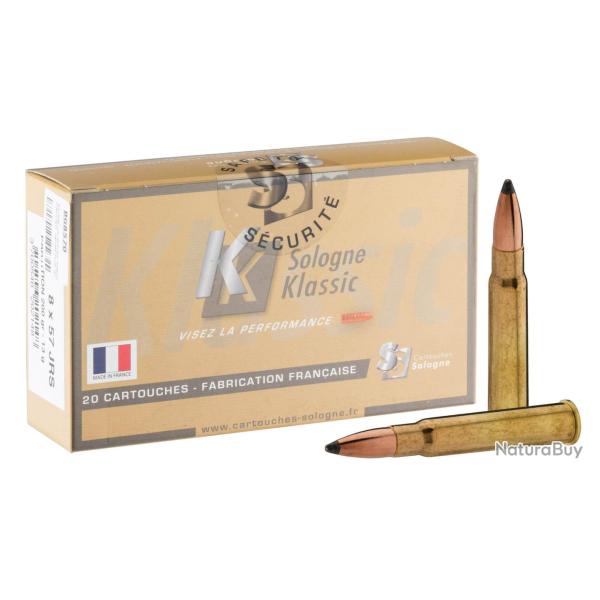 Sologne 8x57 JRS Nosler Partition 200 gr / 13 g 8x57 JRS Partition 200 gr / 13 g
