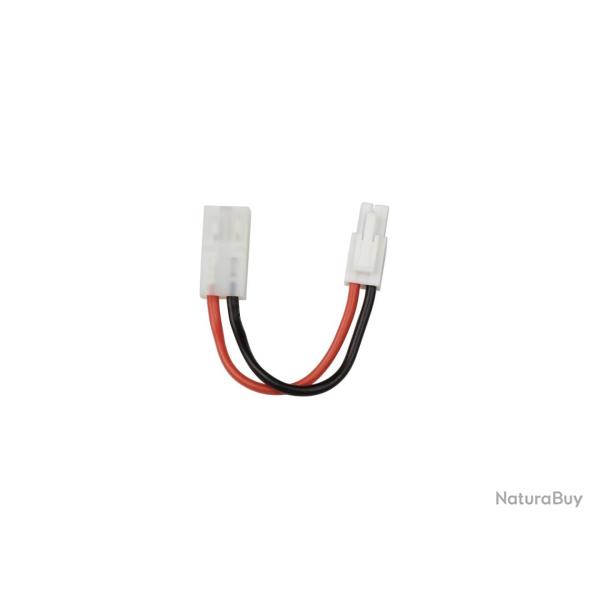 Adaptateur connectique large femelle petit m�le ASG pour r�plique airsoft AEG